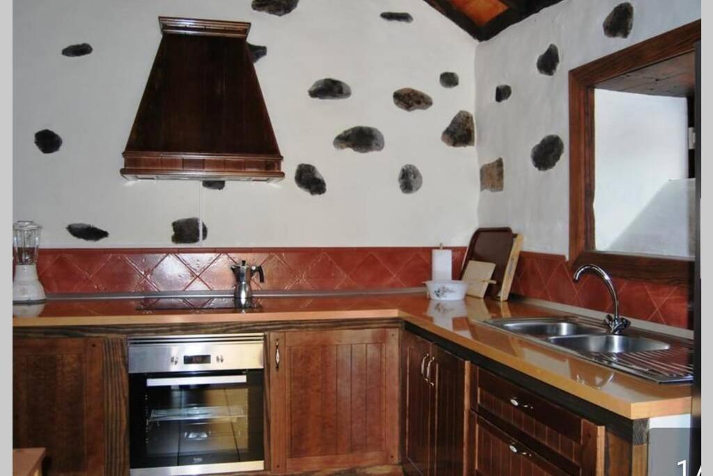 "Villa Servanda " - Relax, Nature, Wide Views Of The Sea And A Starry Sky Puntagorda Kültér fotó