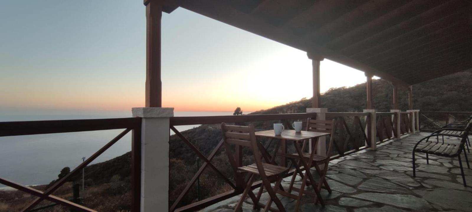 "Villa Servanda " - Relax, Nature, Wide Views Of The Sea And A Starry Sky Puntagorda Kültér fotó