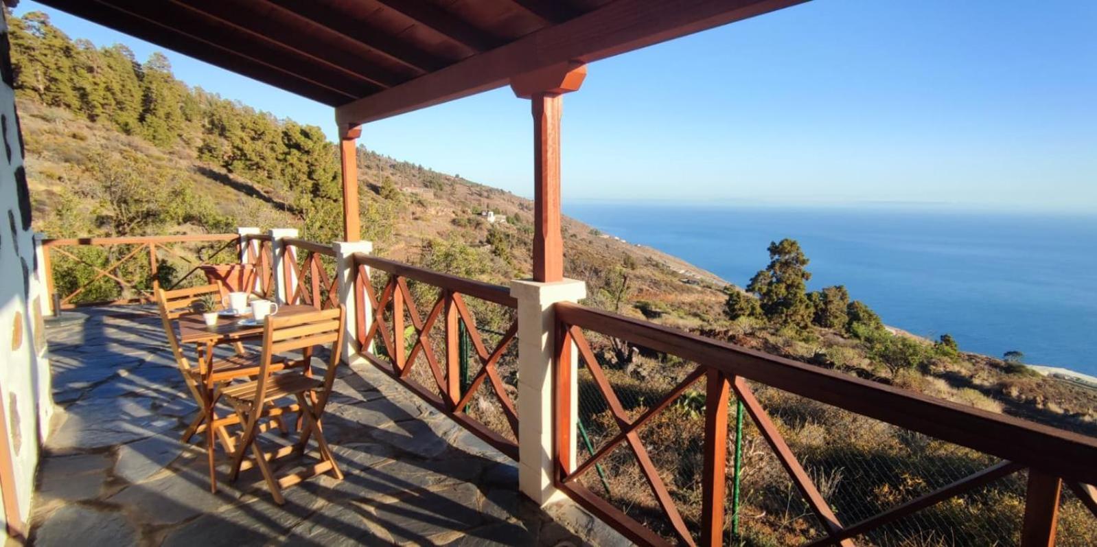 "Villa Servanda " - Relax, Nature, Wide Views Of The Sea And A Starry Sky Puntagorda Kültér fotó